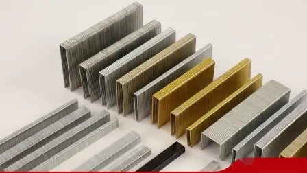 家具および室内装飾品用の工業用ワイヤーステープル (10F または 53 シリーズ)